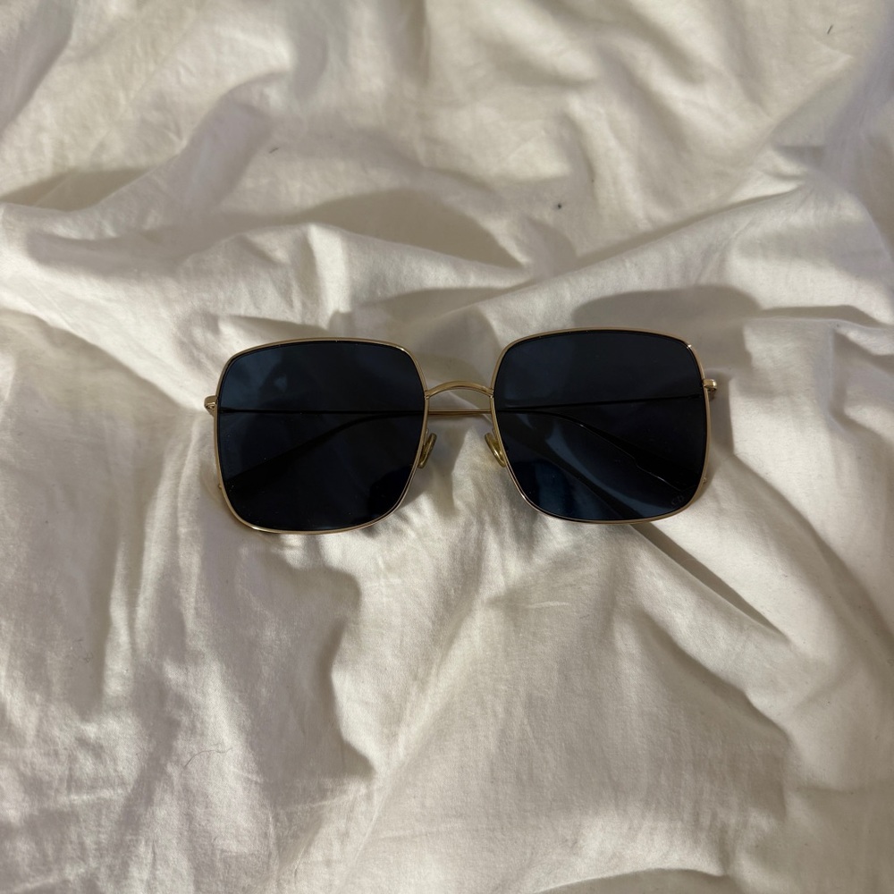 Authentic Dior Square Frame Oversized Sunglasses - image 1